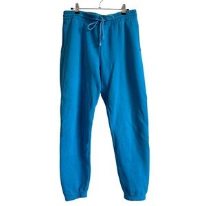 TNA Blue Cozy Fleece Sweatpants